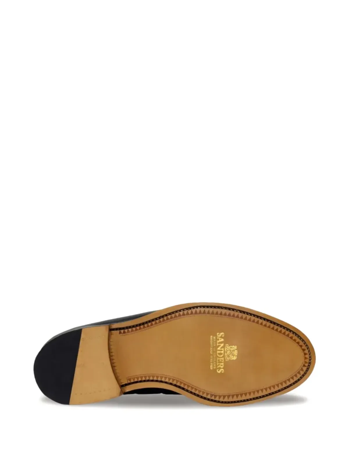 Sanders Finchley tassel-detail ローファー - ブラック - 画像4
