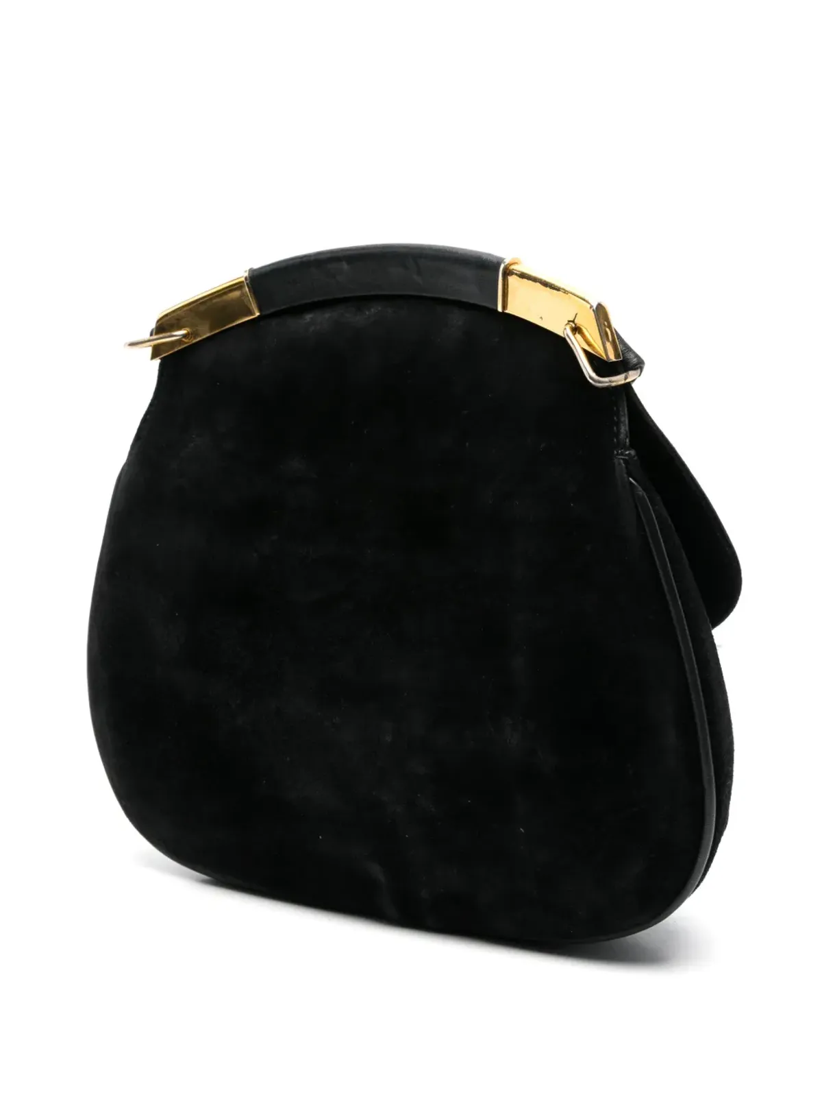 Gucci ビンテージ スエード ショルダーバッグ - 画像2