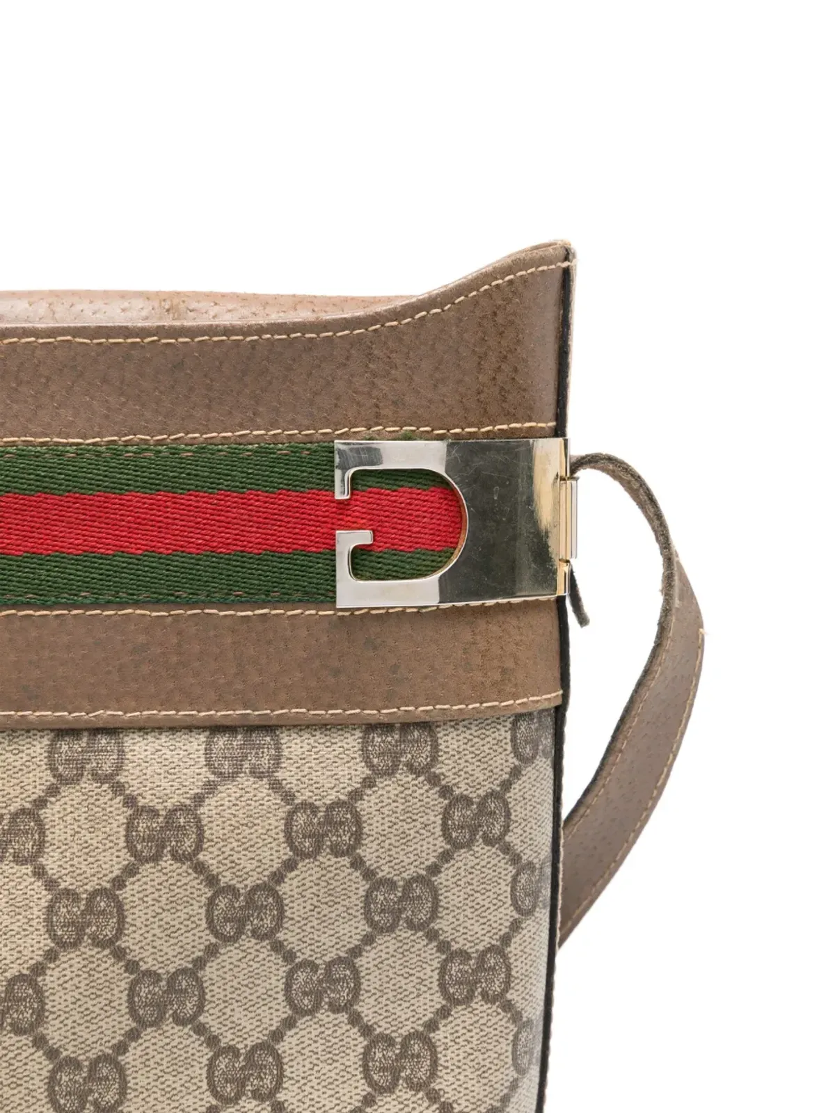 Gucci Pre-Owned オフィディア クロスボディバッグ - ブラウン - 画像3