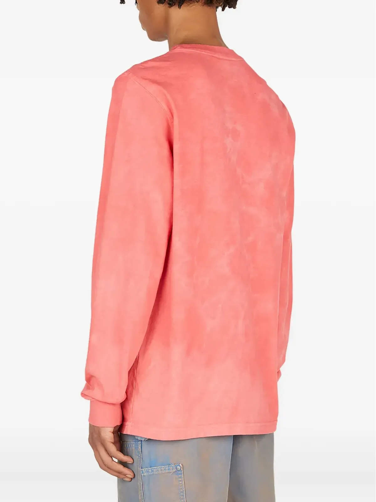 NOTSONORMAL washed long-sleeve crew neck T-shirt - 画像4