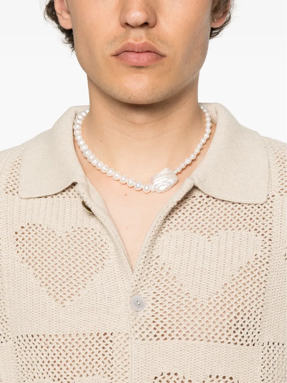 CARNE BOLLENTE Cupids Net shirt - 画像5
