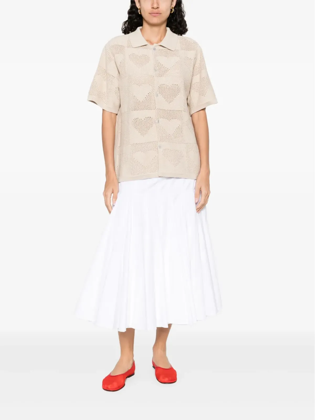 CARNE BOLLENTE Cupids Net shirt - 画像3