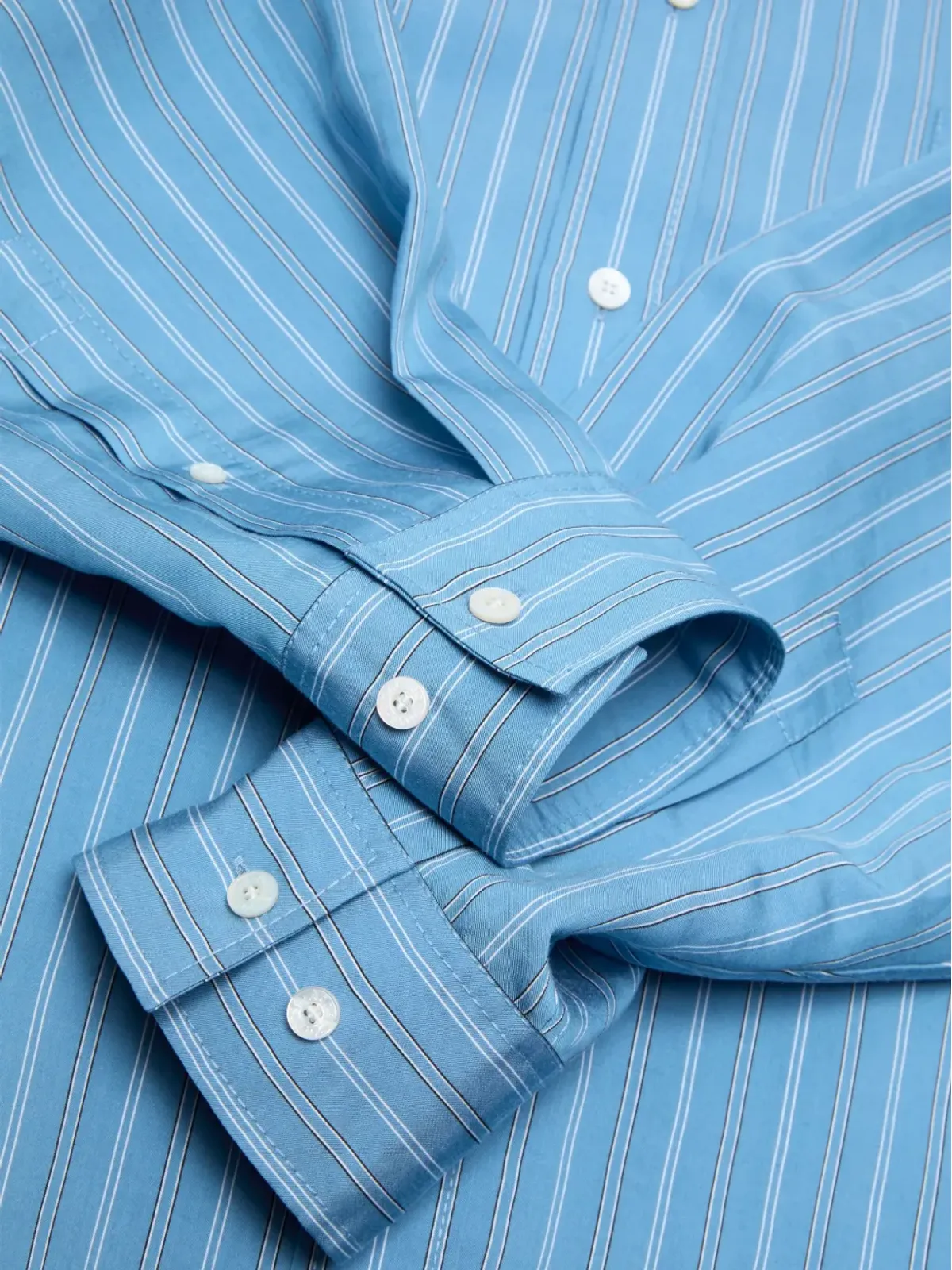 Acne Studios ストライプ柄ボタンアップシャツ - 画像5