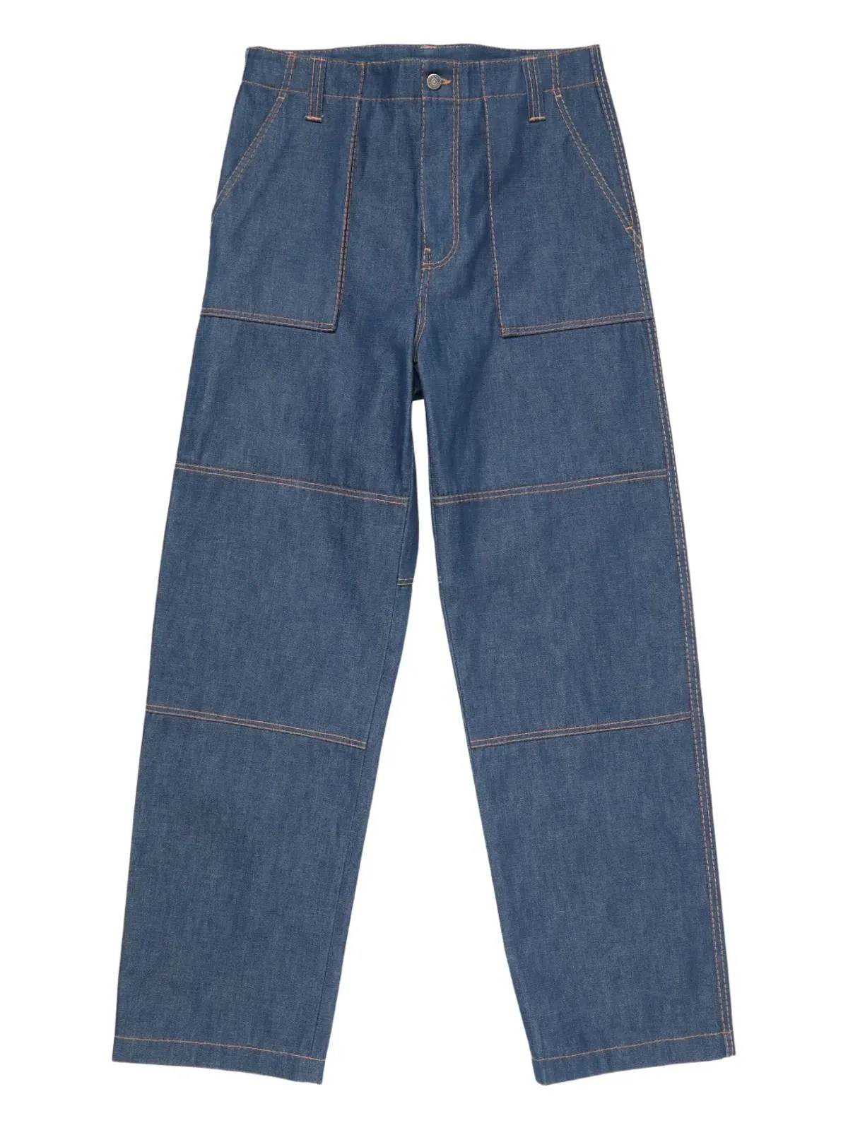Acne Studios ベルト付きワイドレッグパンツ - 画像1