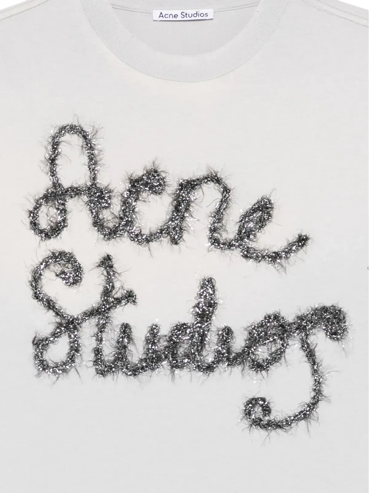 Acne Studios レイヤードロゴTシャツ - 画像3