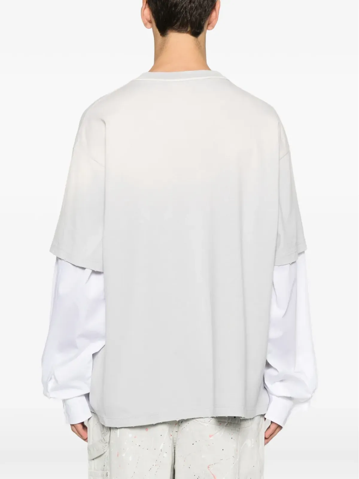 Acne Studios レイヤードロゴTシャツ - 画像4