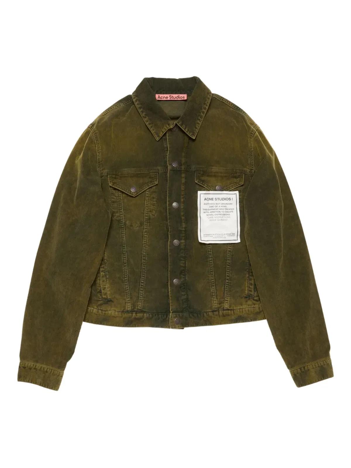 Acne Studios コーデュロイジャケット - 画像1