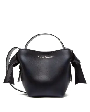 Acne Studios ミニ Musubi knot-detail ショルダーバッグ - ブルー - サムネイル1