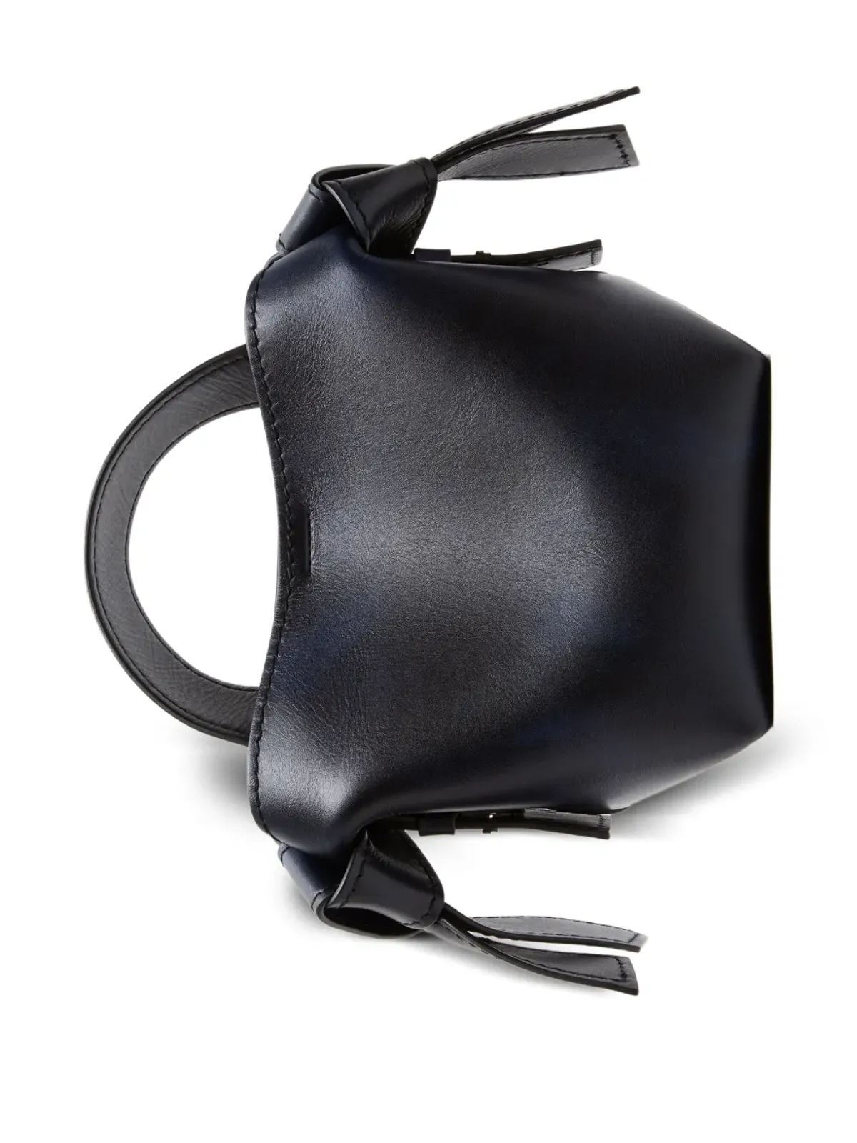 Acne Studios ミニ Musubi knot-detail ショルダーバッグ - ブルー - 画像2