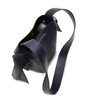 Acne Studios ミニ Musubi knot-detail ショルダーバッグ - ブルー - サムネイル3