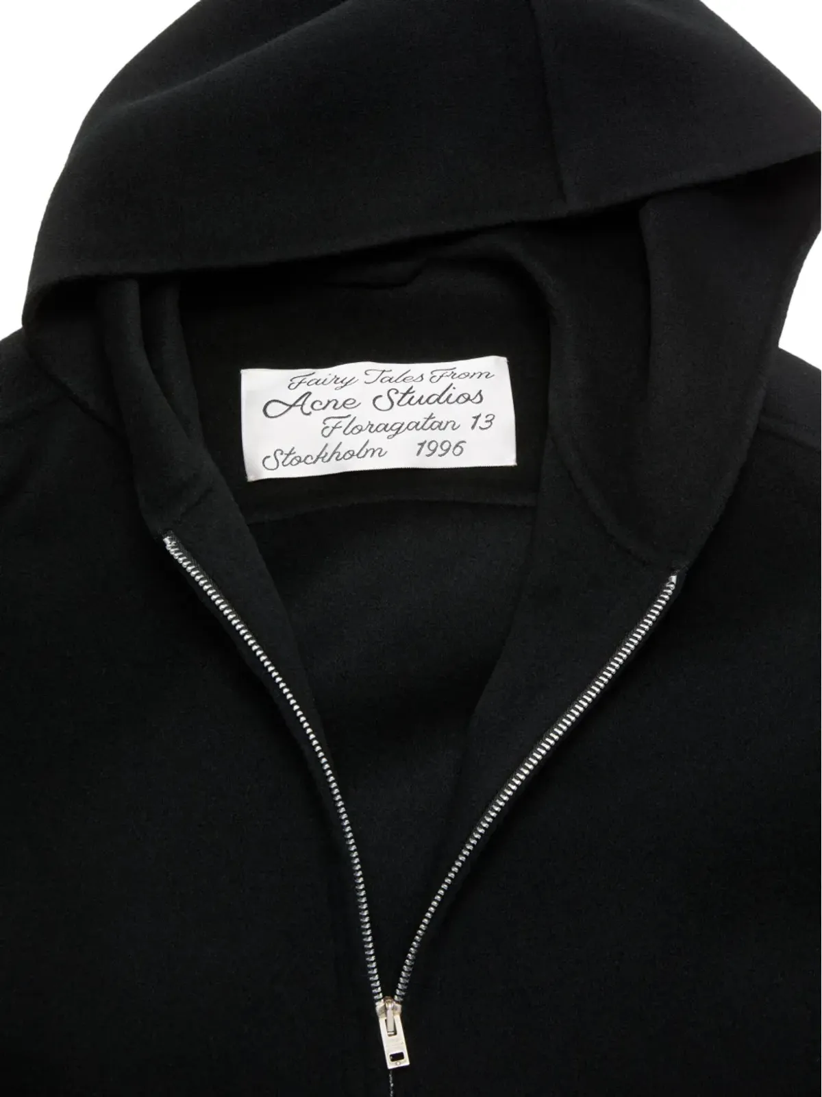 Acne Studios フード付きジップアップセーター - 画像5