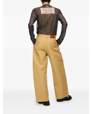 Acne Studios オーガニックコットンパンツ ブラウン - サムネイル3
