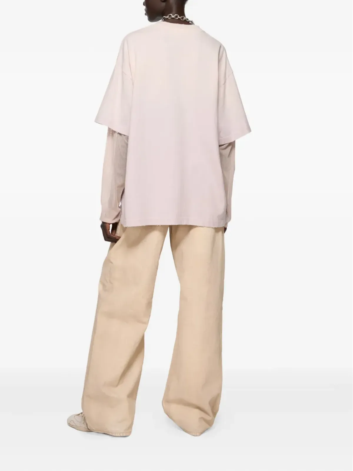 Acne Studios teddy-bear-print T-shirt - Pink - 画像3