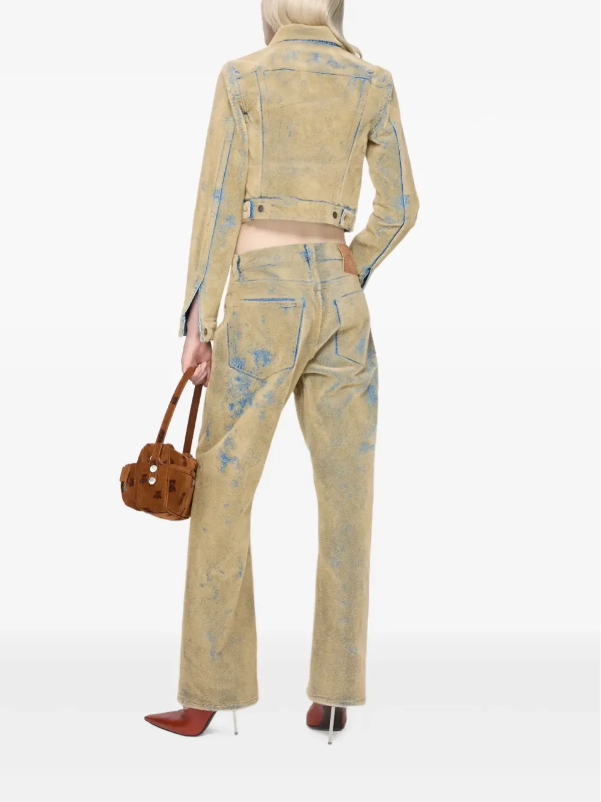 Acne Studios テクスチャードジーンズ - 画像3