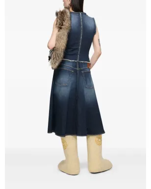 Acne Studios ほつれデニムドレス - サムネイル3