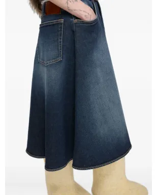Acne Studios ほつれデニムドレス - サムネイル4