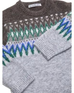 Acne Studios フェアアイル柄ウールセーター - サムネイル4