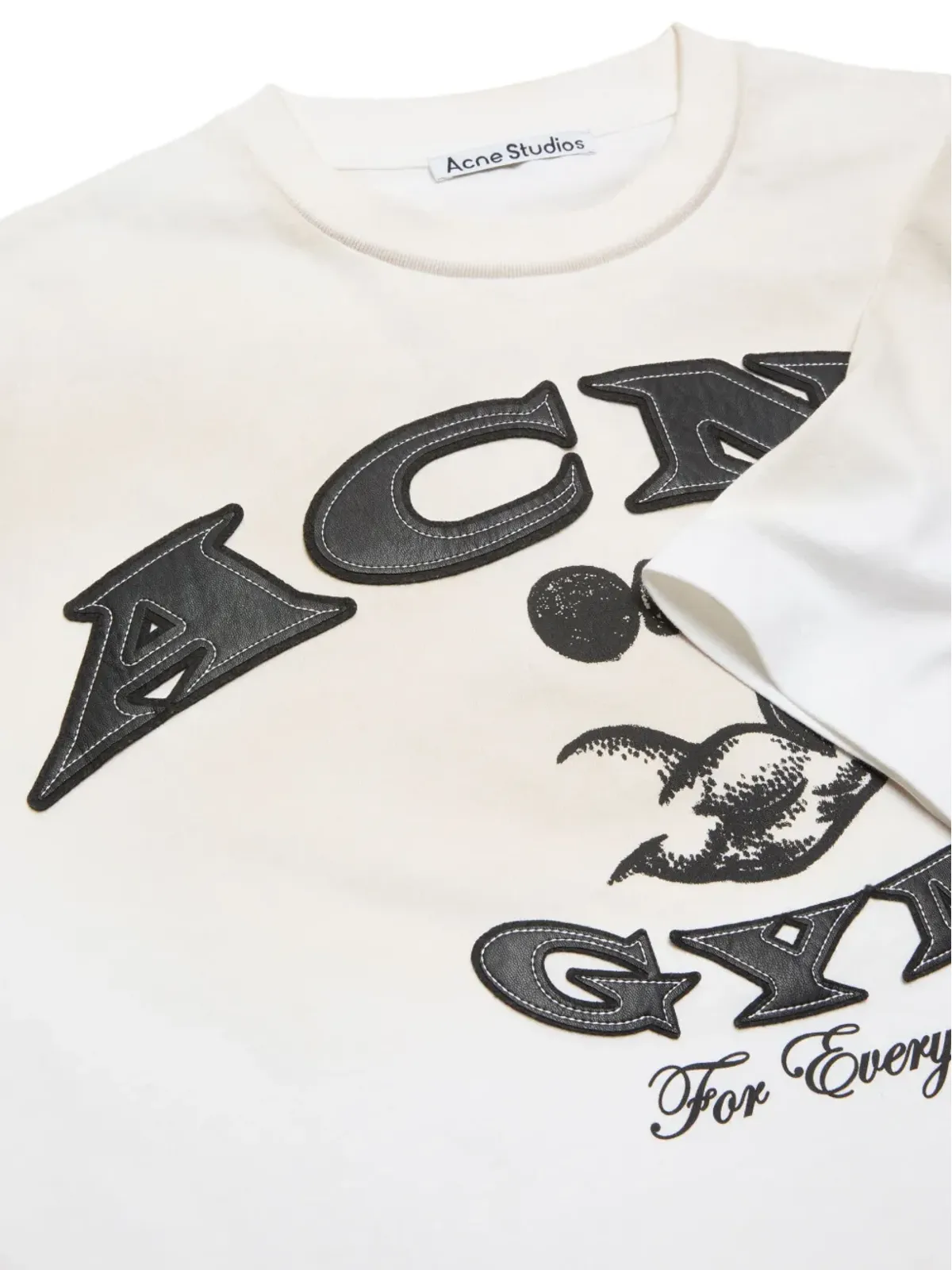 Acne Studios ロゴプリントTシャツ - 画像5