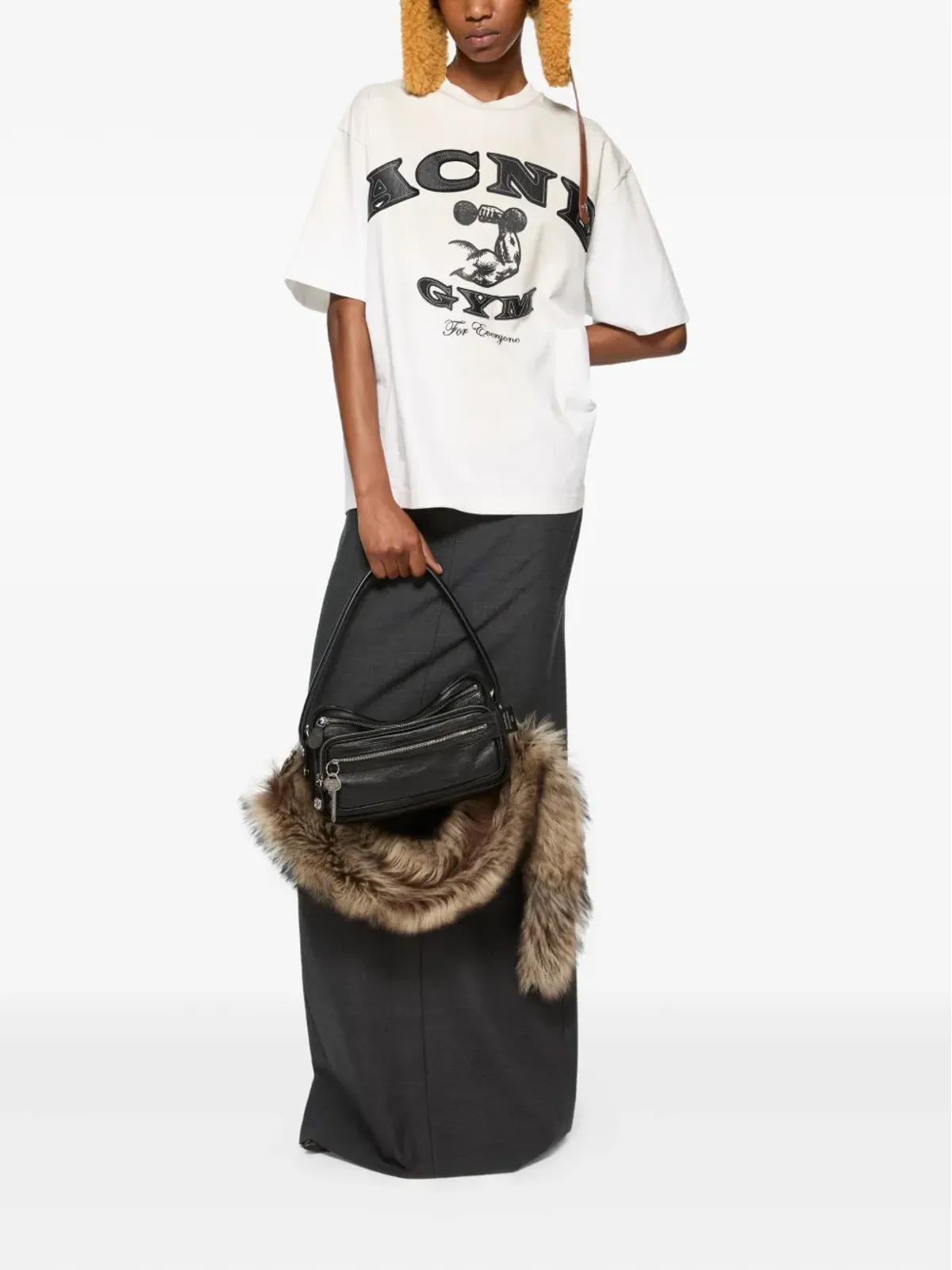 Acne Studios ロゴプリントTシャツ - 画像2