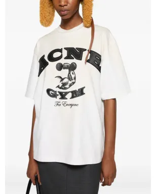 Acne Studios ロゴプリントTシャツ - サムネイル4