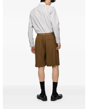 Acne Studios プリーツ入りワイドショートパンツ - サムネイル3