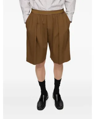 Acne Studios プリーツ入りワイドショートパンツ - サムネイル4