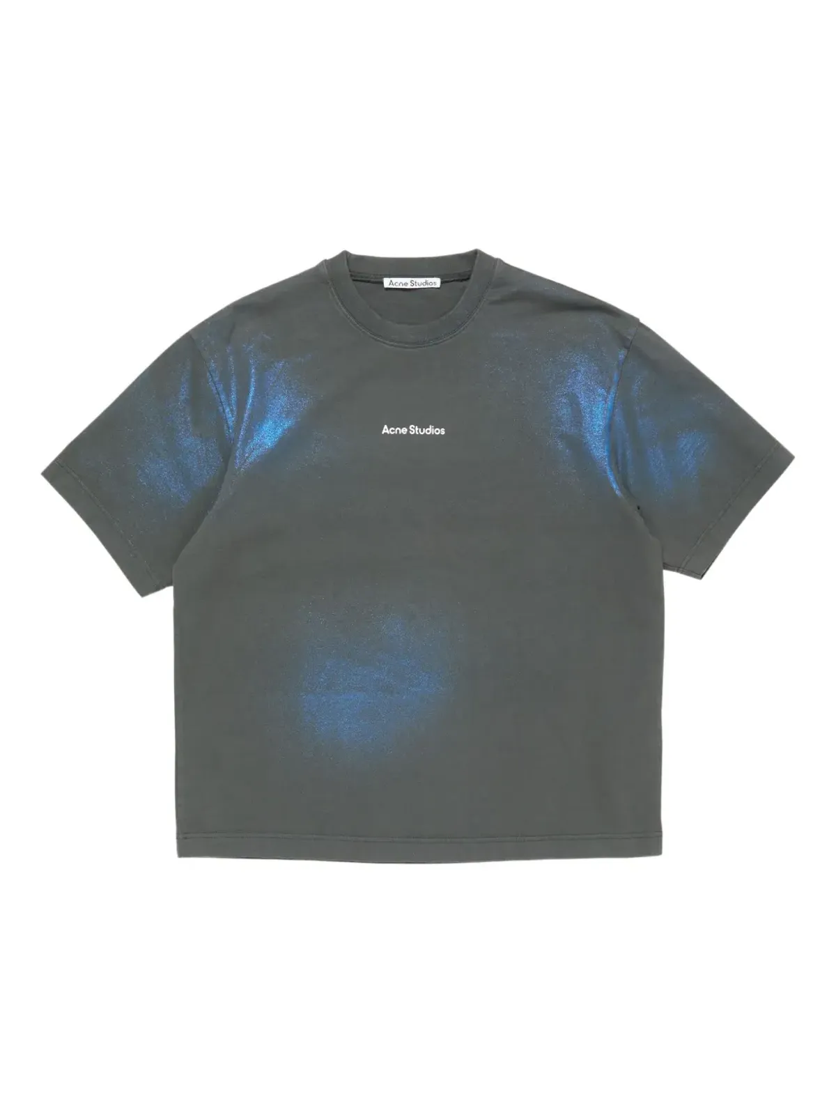 Acne Studios ロゴ入りオーガニックコットンTシャツ - 画像1