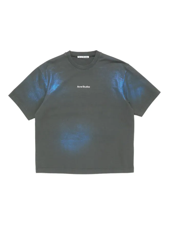 Acne Studios Acne Studios ロゴ入りオーガニックコットンTシャツの商品画像