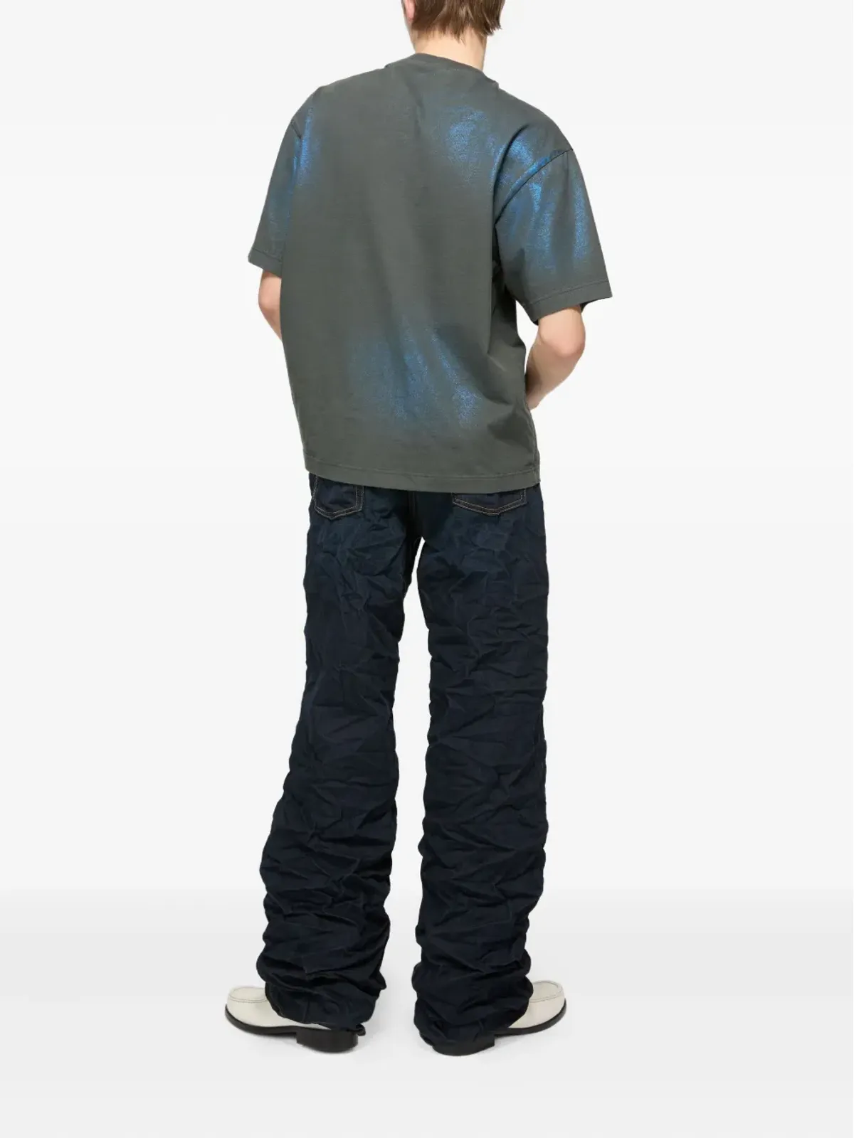 Acne Studios ロゴ入りオーガニックコットンTシャツ - 画像3