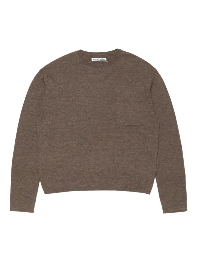 Acne Studios Acne Studios チェストポケット付き長袖セーターの商品画像