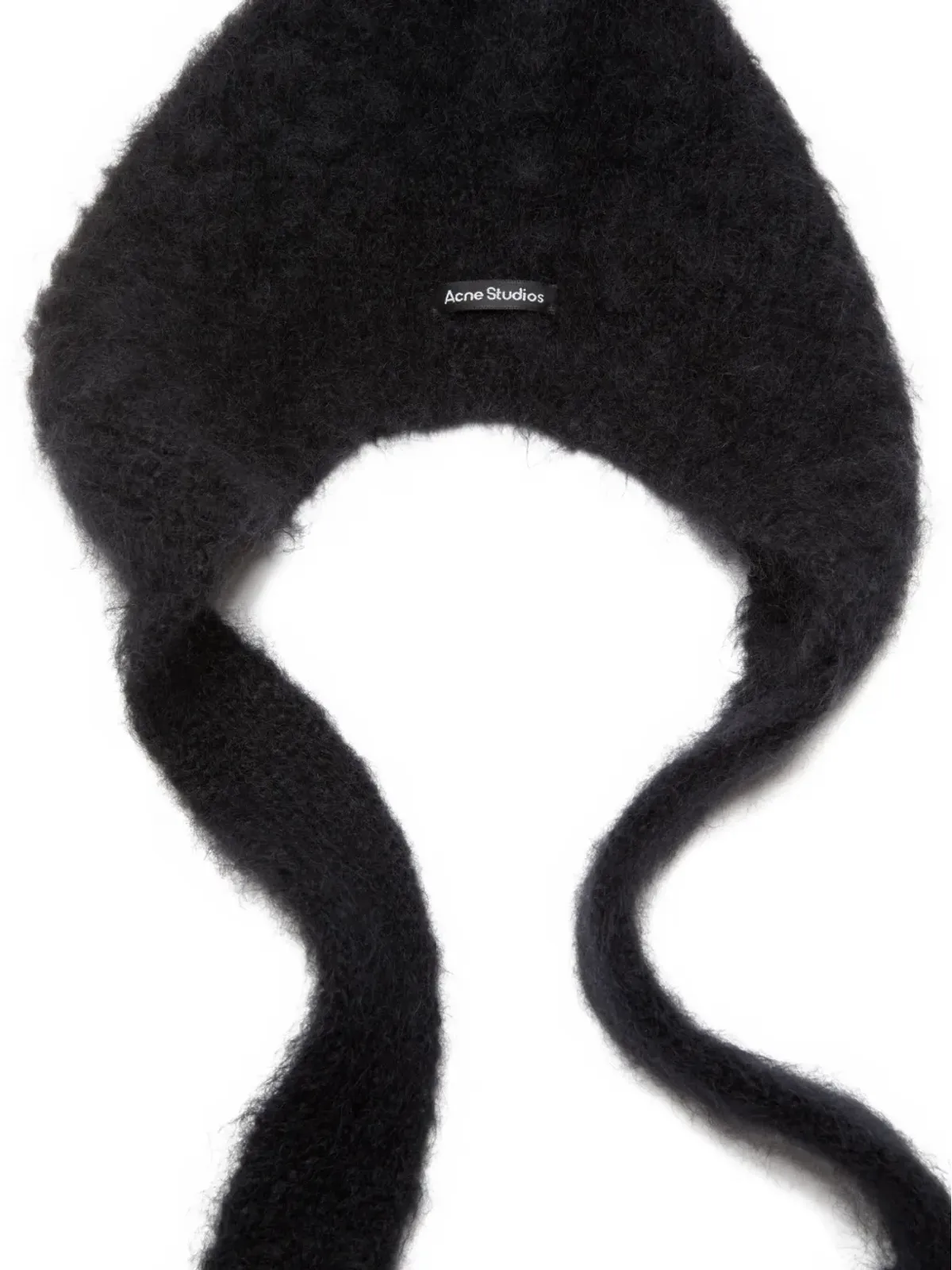 Acne Studios ポンポンディテールの帽子 - ブラック - 画像2