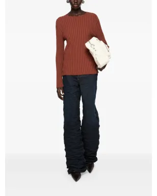 Acne Studios リブ編みコットンセーター - サムネイル3
