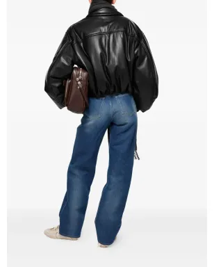 Acne Studios パッド入りレザージャケット - サムネイル3