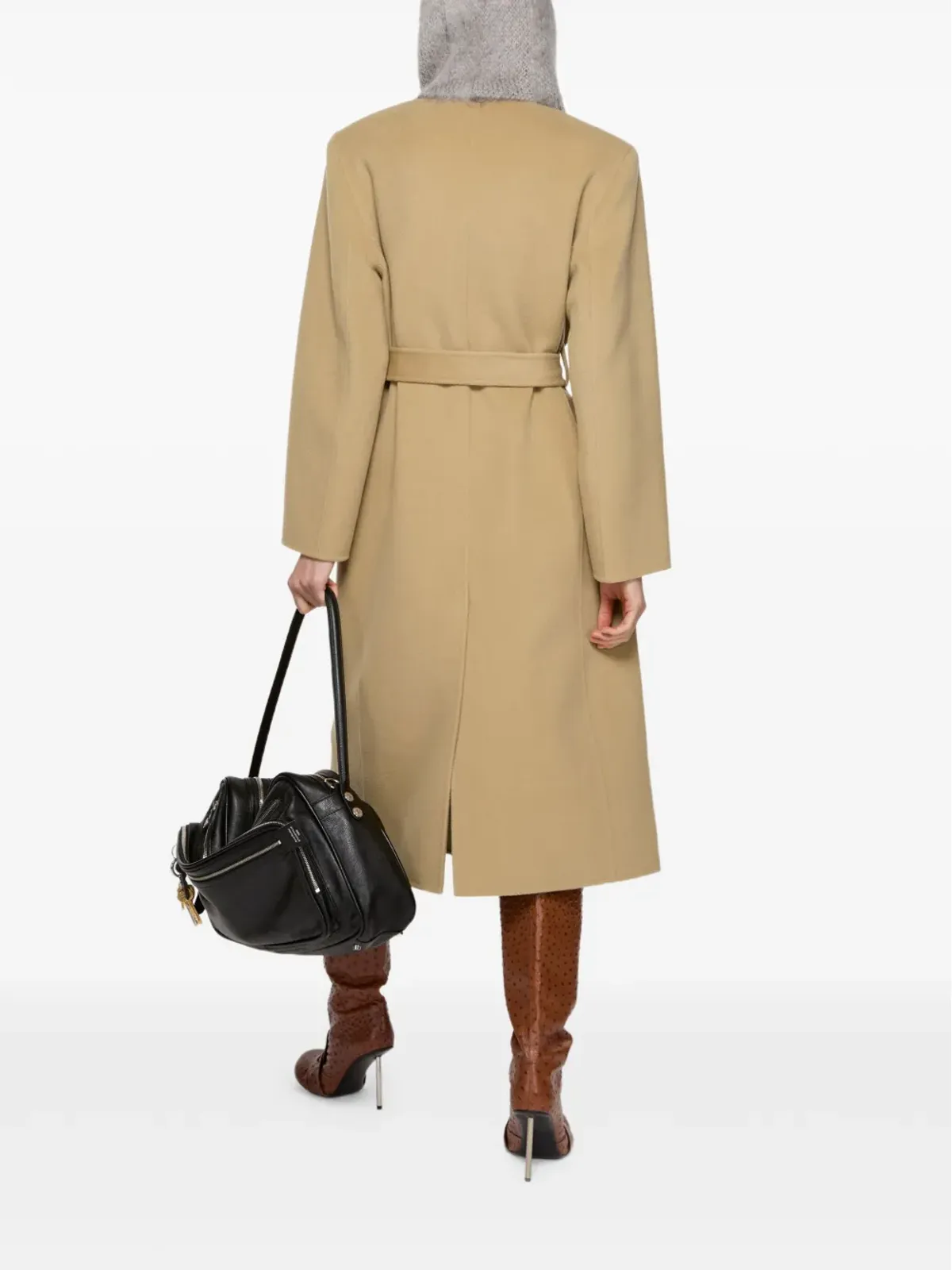 Acne Studios ベルト付きコート - 画像3