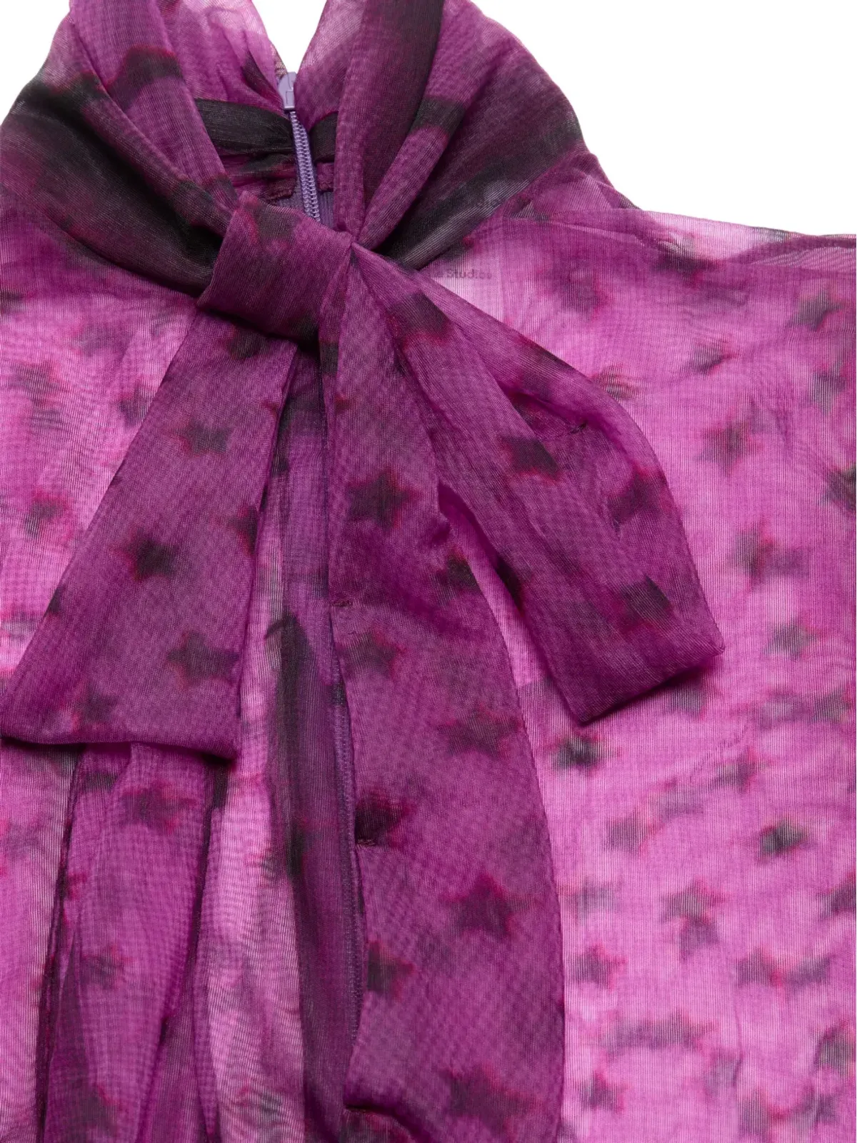 Acne Studios 星柄パフスリーブトップス - 画像5