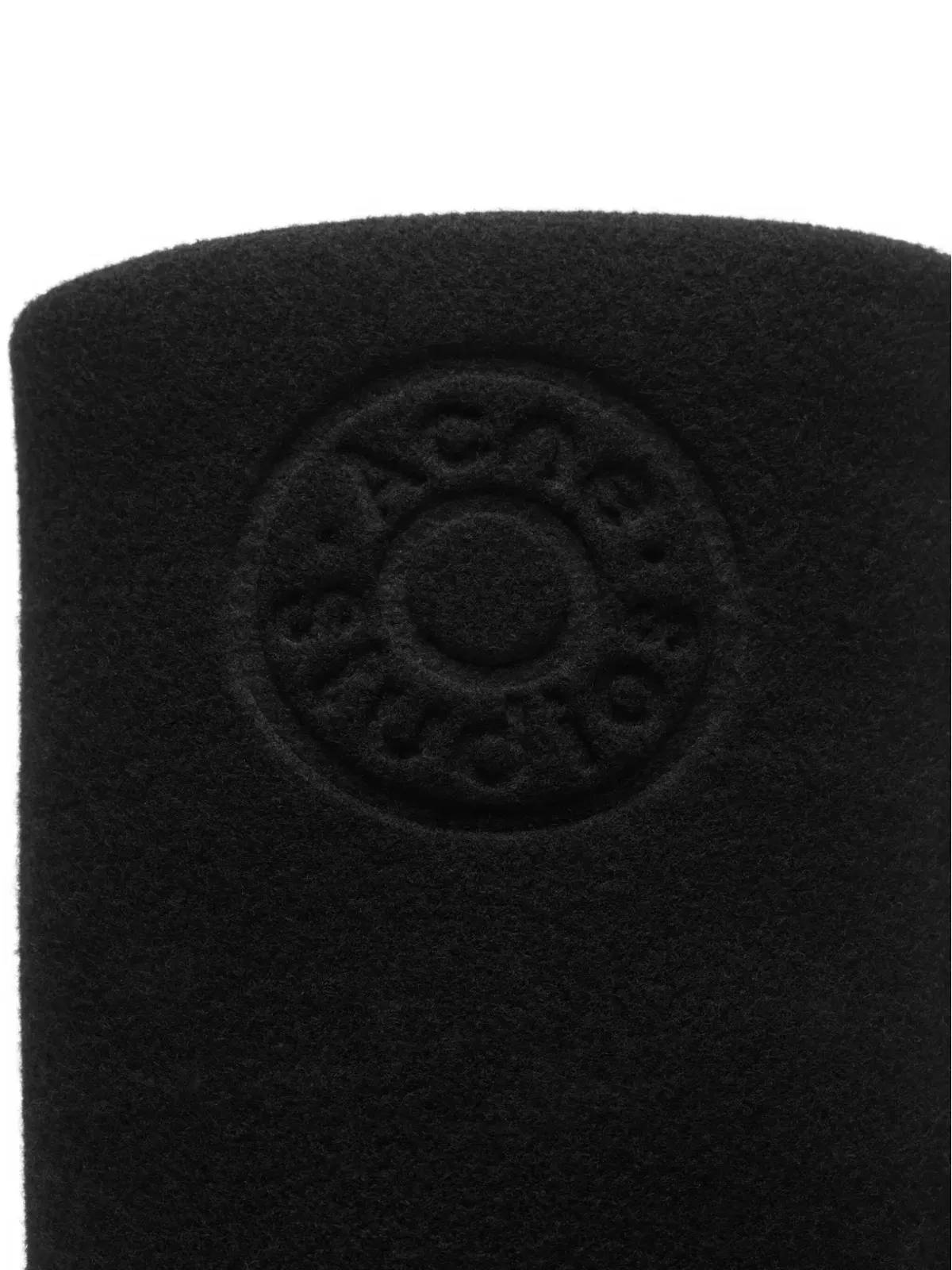 Acne Studios ロゴディテール フェルトブーツ - 画像3