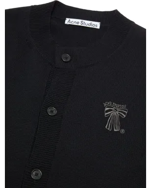 Acne Studios リブ編みボタンアップカーディガン - サムネイル5