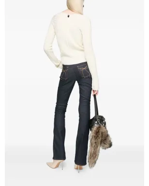 Acne Studios ボウディテールのフレアパンツ - サムネイル3