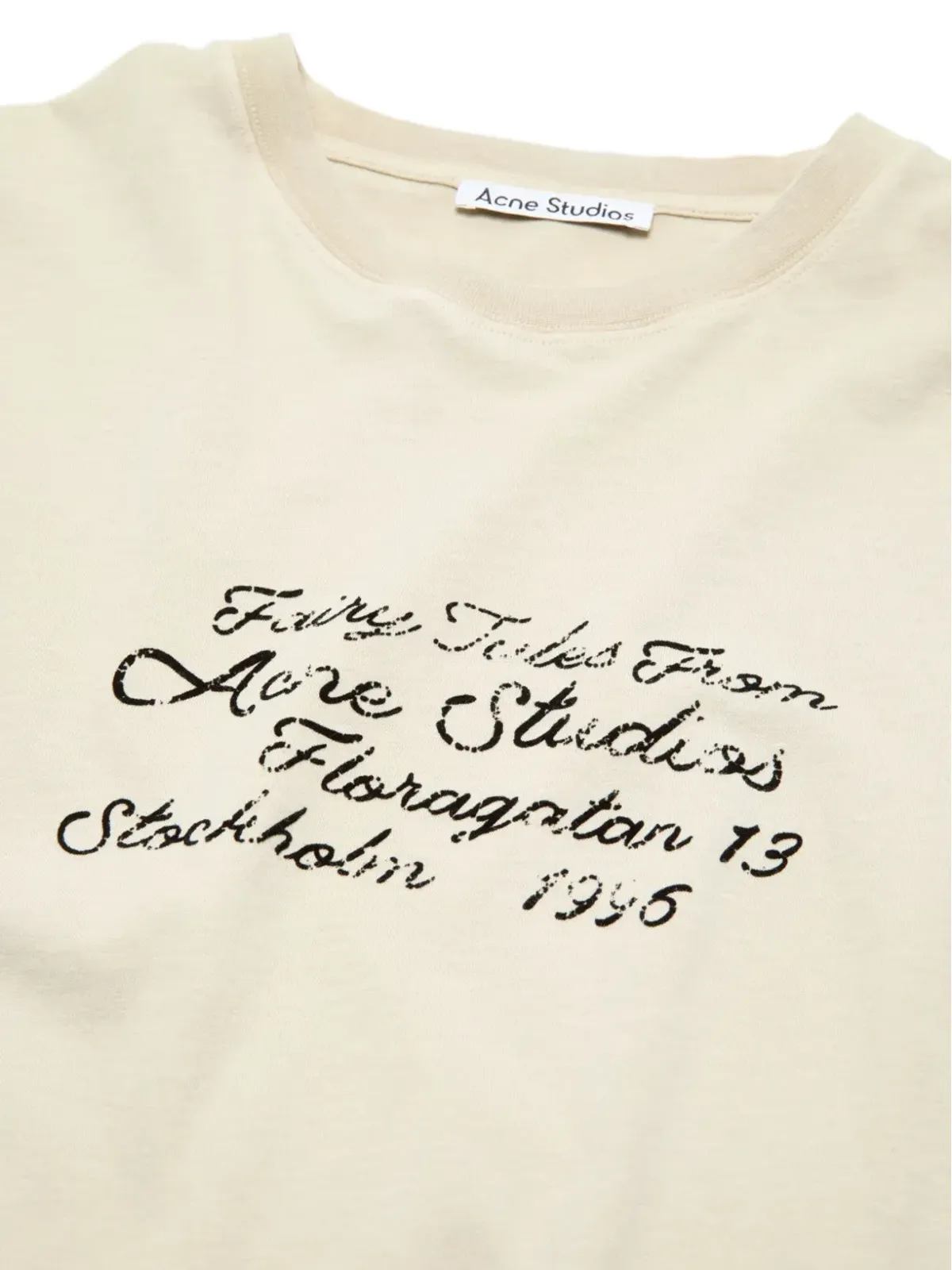 Acne Studios グラフィックプリントTシャツ - 画像5