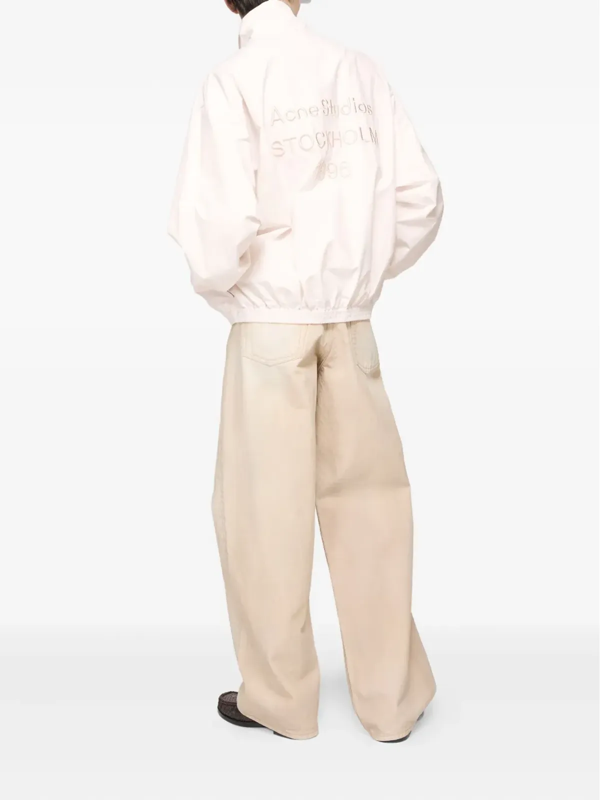 Acne Studios パフスリーブ ZIPアップジャケット - Neutrals - 画像2