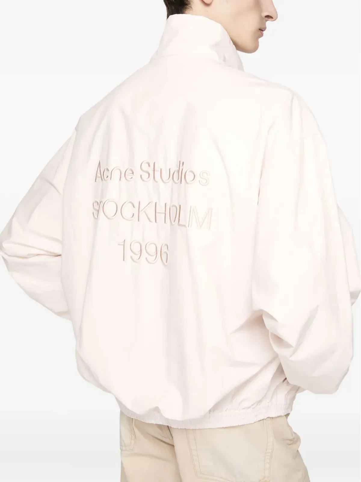 Acne Studios パフスリーブ ZIPアップジャケット - Neutrals - 画像3