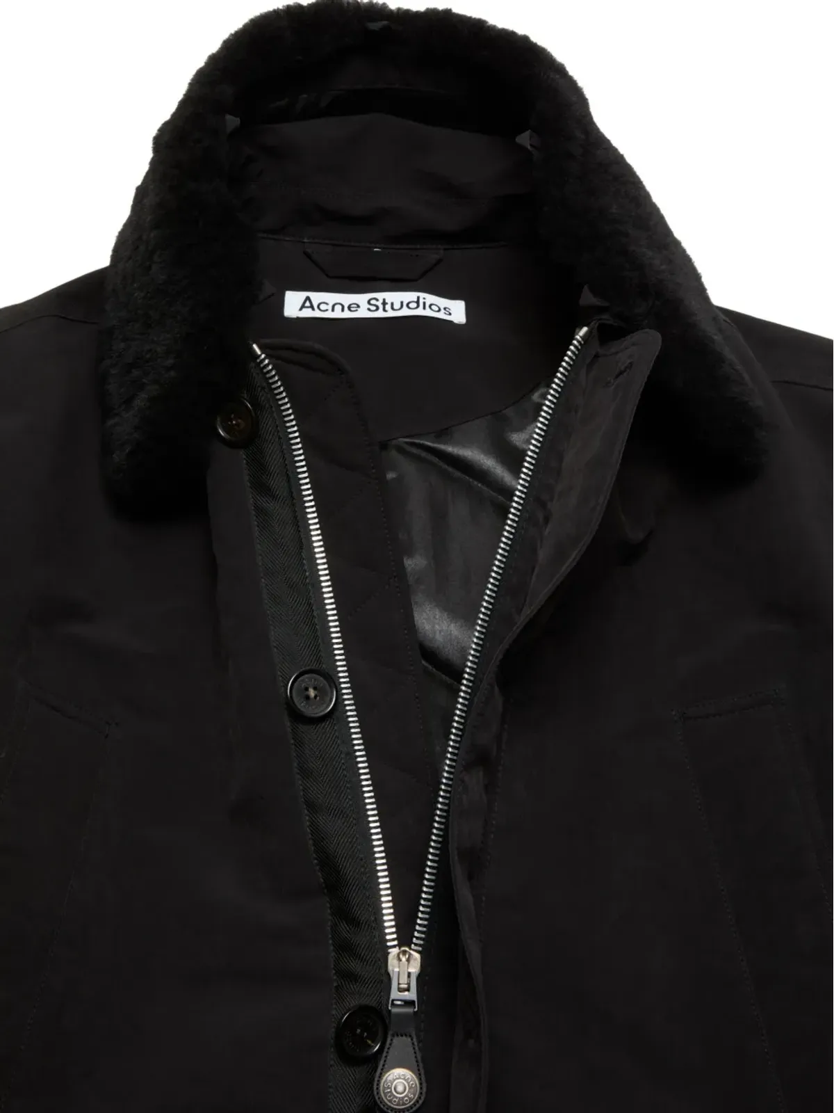 Acne Studios シアーリングカラー ボンバー ジャケット - 画像5