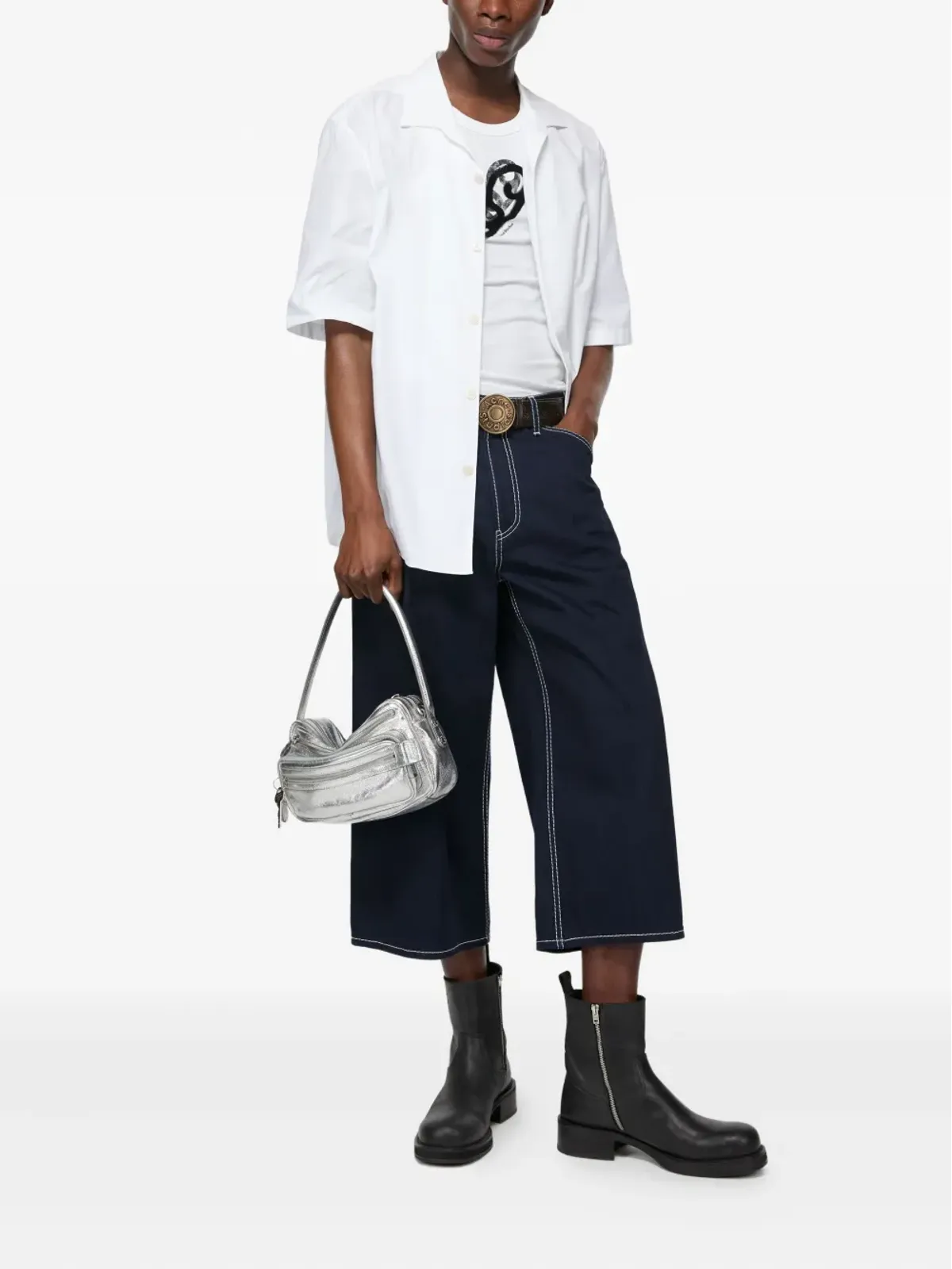 Acne Studios 半袖ボタンアップシャツ - 画像2
