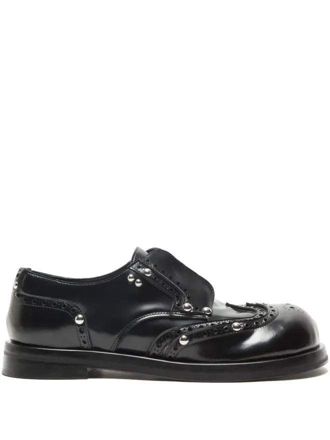 Acne Studios Acne Studios スタッズ装飾レザーダービーシューズの商品画像