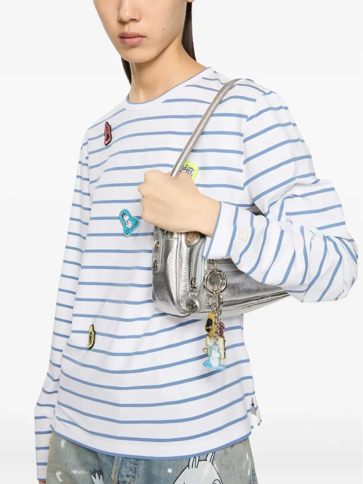 Acne Studios チャーム付きキーホルダー - 画像4
