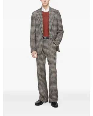 Acne Studios チェック柄ウールブレザー - サムネイル2