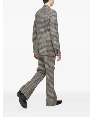 Acne Studios チェック柄ウールブレザー - サムネイル3