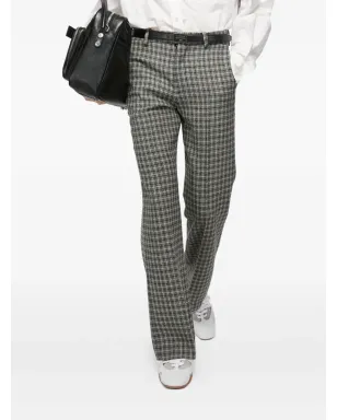 Acne Studios チェック柄ウールパンツ - サムネイル2