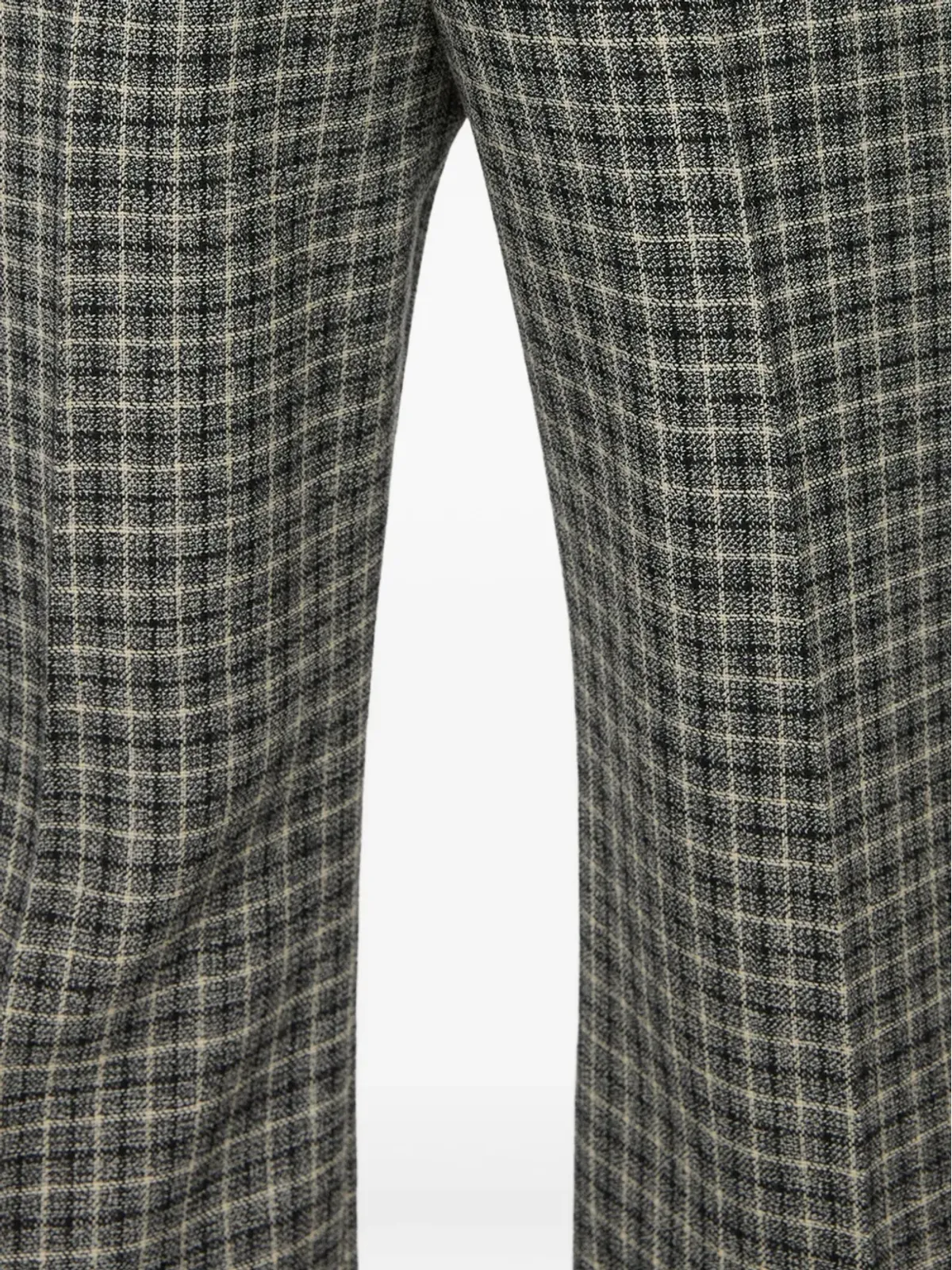 Acne Studios チェック柄ウールパンツ - 画像4