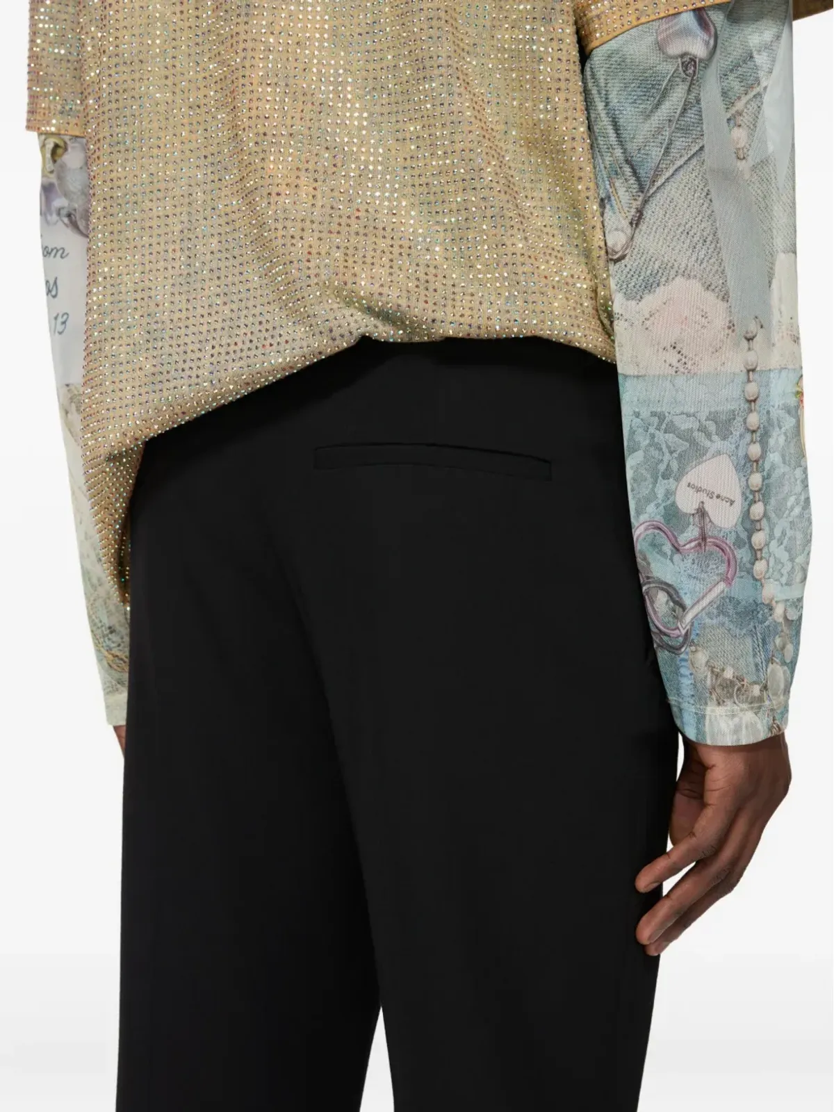 Acne Studios ジップフライ トラウザーズ - 画像4